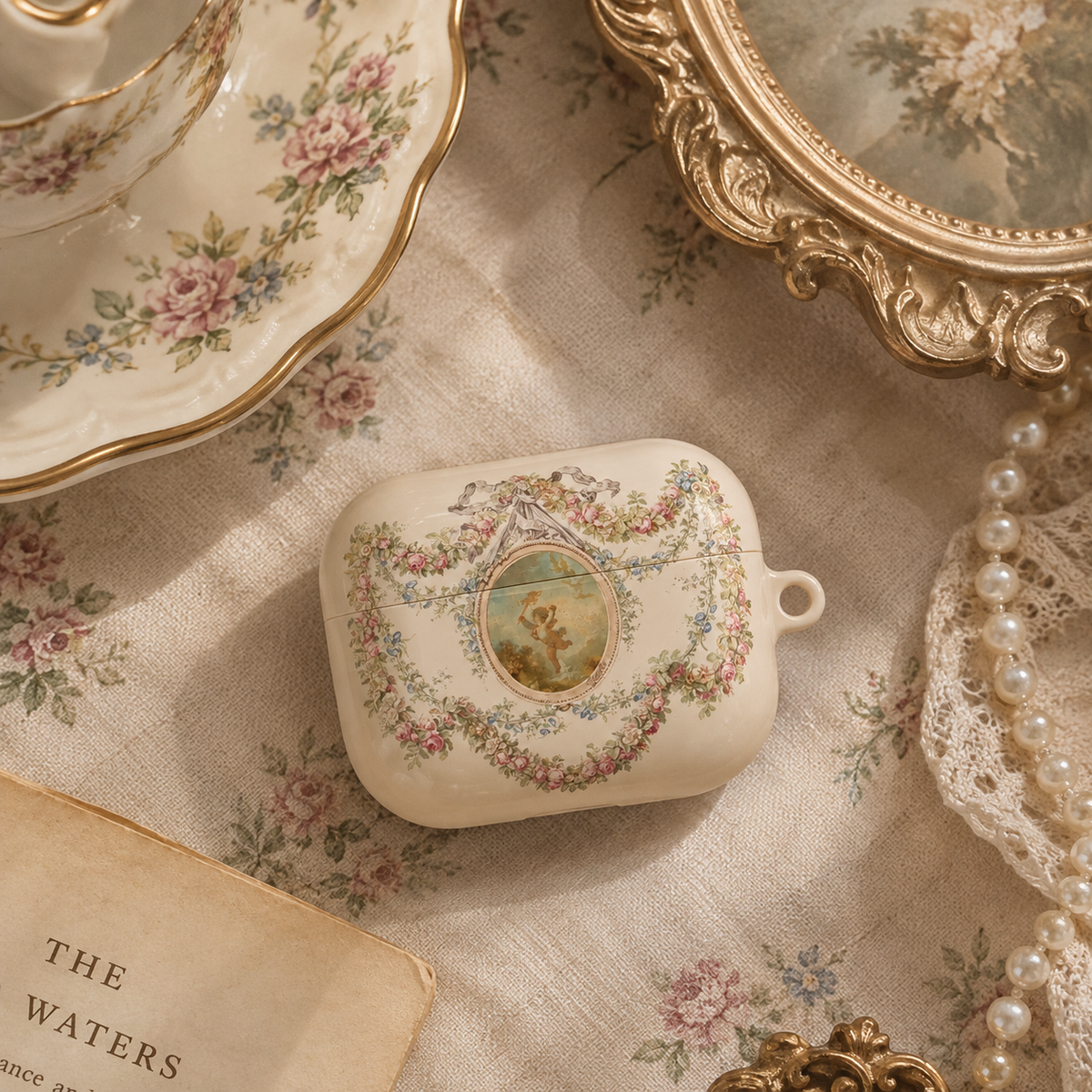 Vintage Cherub | AirPods Case