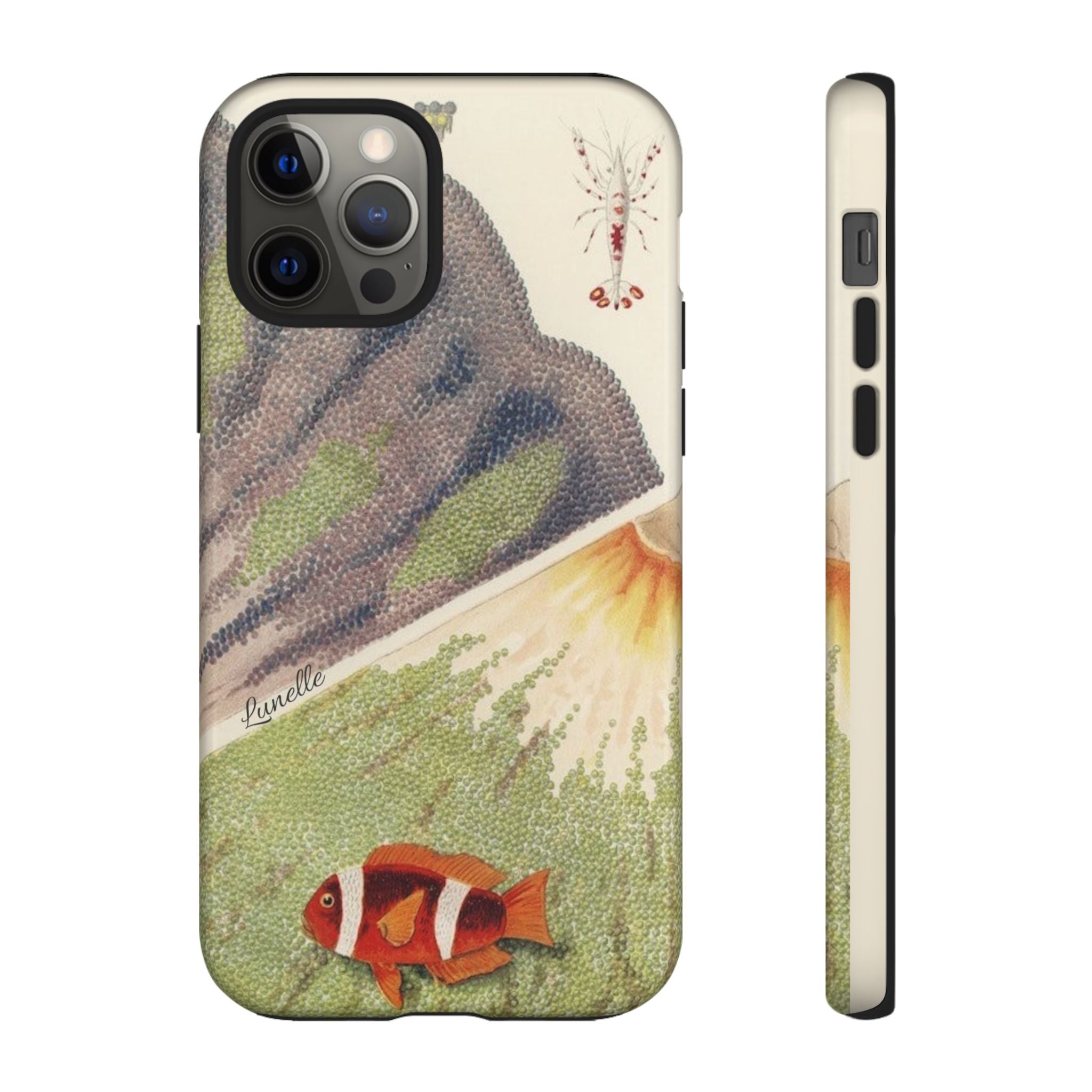 Vintage Clownfish Ocean Tough Phone Case
