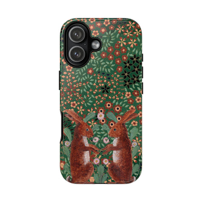 Woodland Hares | Tough Phone Case