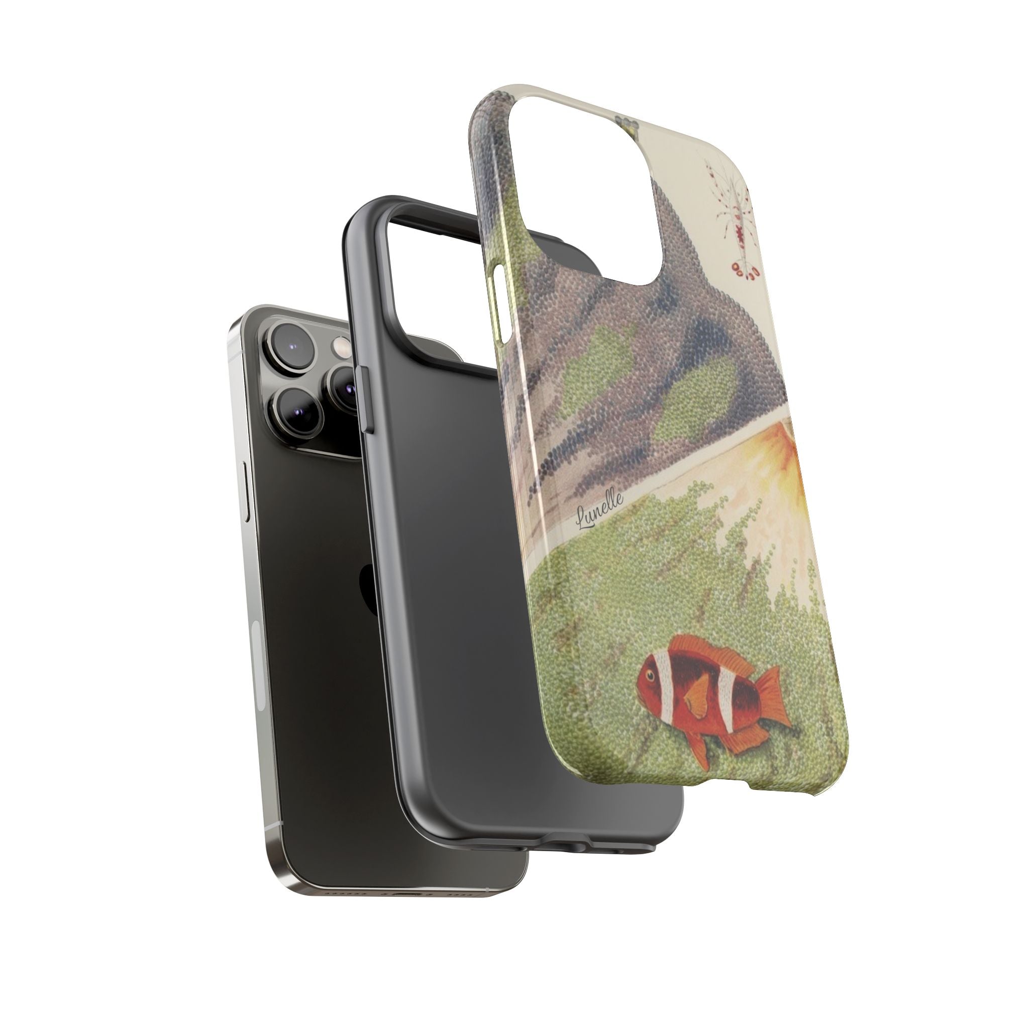 Vintage Clownfish Ocean Tough Phone Case