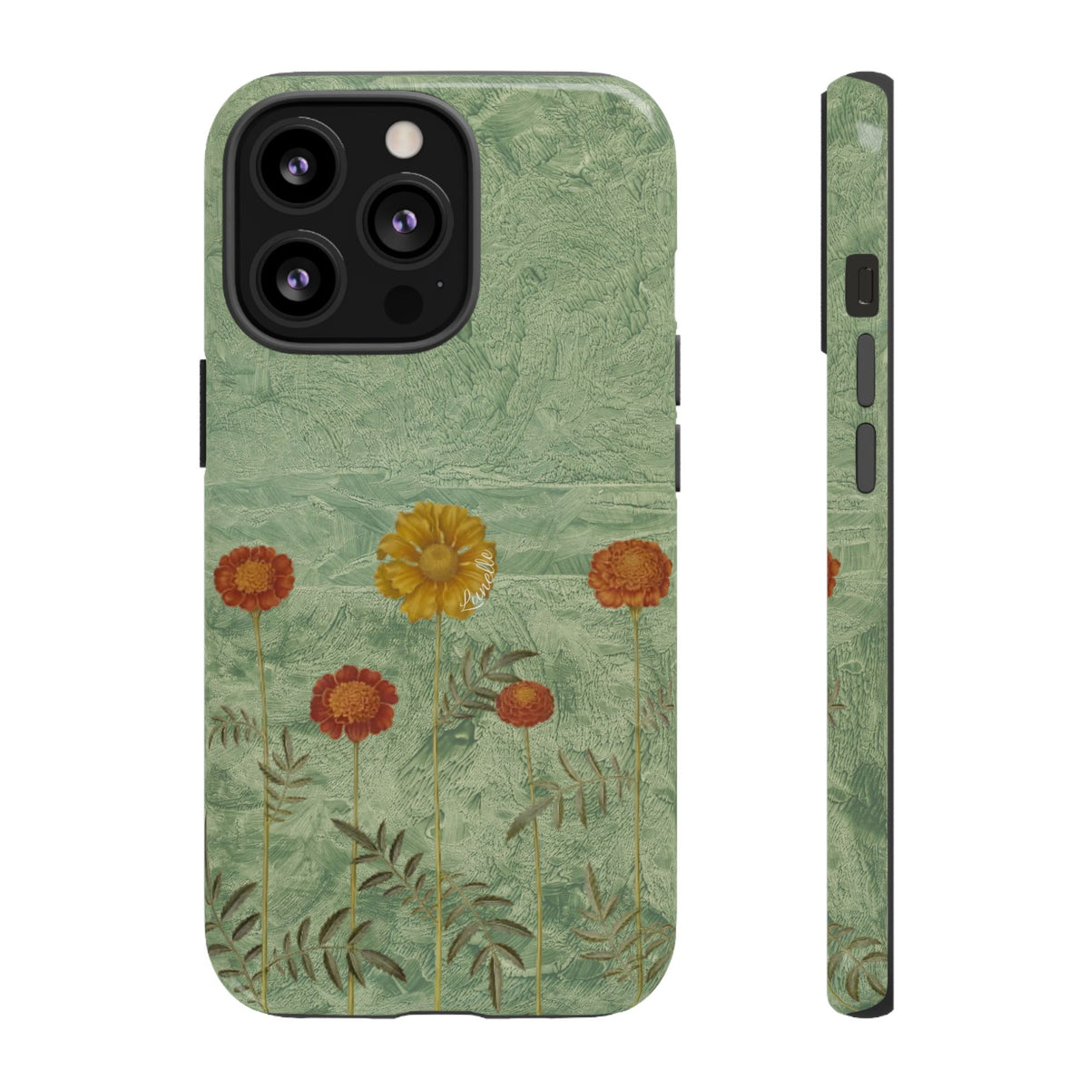 Sage Green Floral | Tough Phone Case