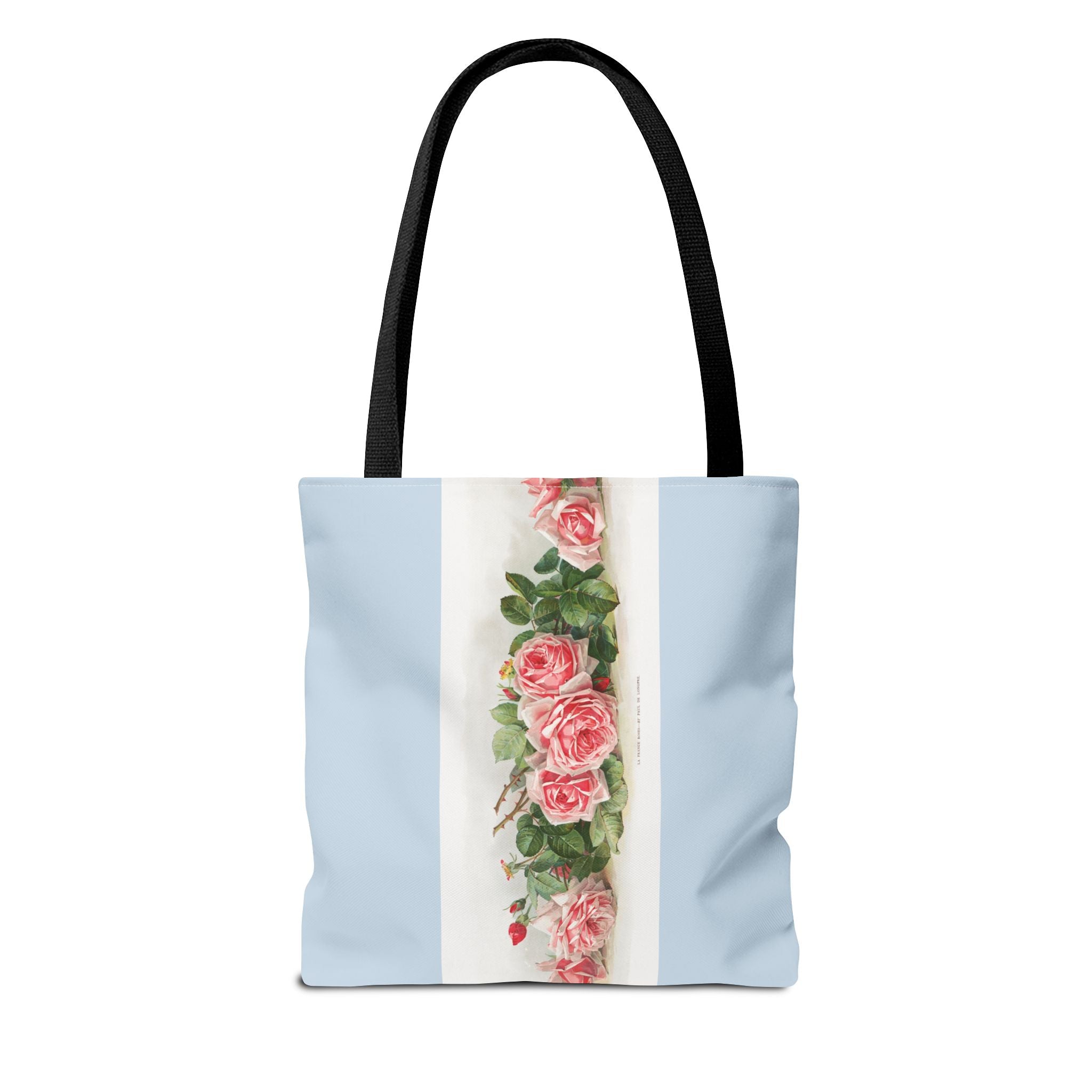 Vintage Rose Floral Tote Bag | Botanical Shopping Bag | Cottagecore Book Tote | Aesthetic Reusable Market Bag | Gift for Her