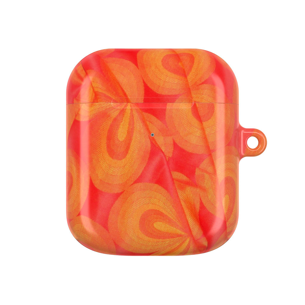 Retro Orange Swirl | AirPods Case