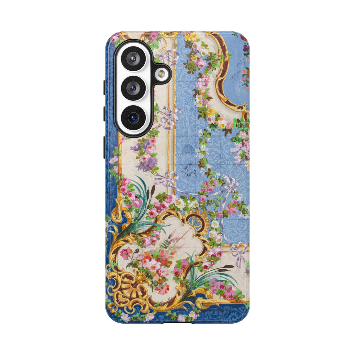 Vintage Floral Rococo | Tough Phone Case