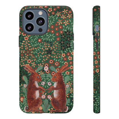 Woodland Hares | Tough Phone Case