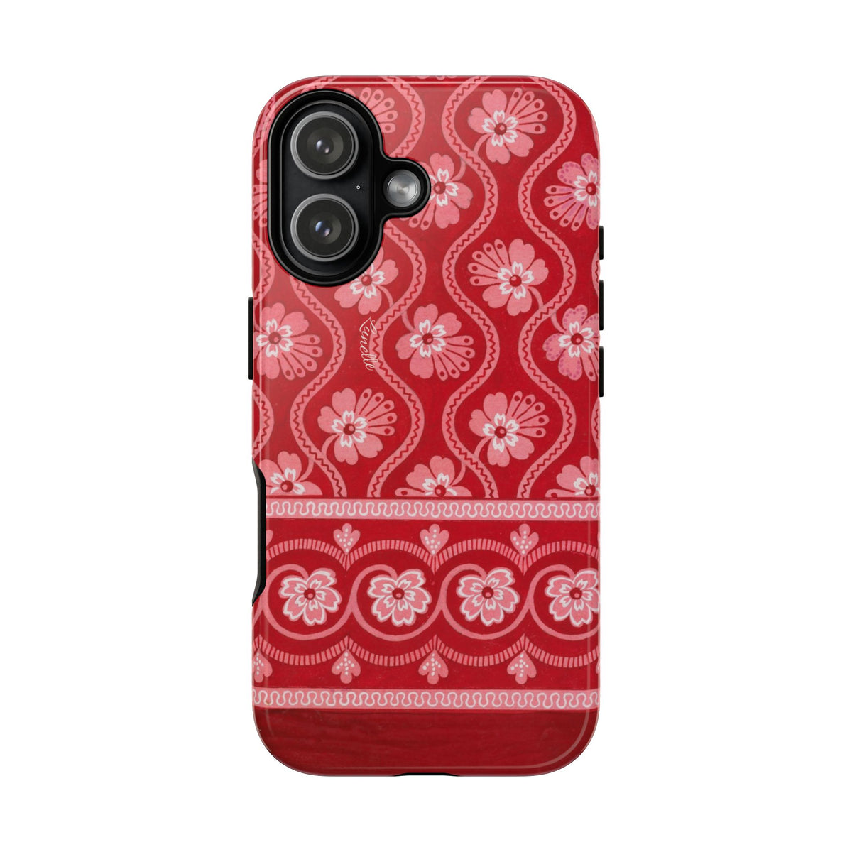 Crimson Floral | Tough Phone Case