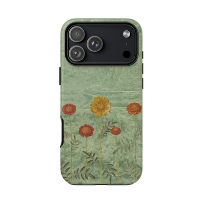 Sage Green Floral | Tough Phone Case