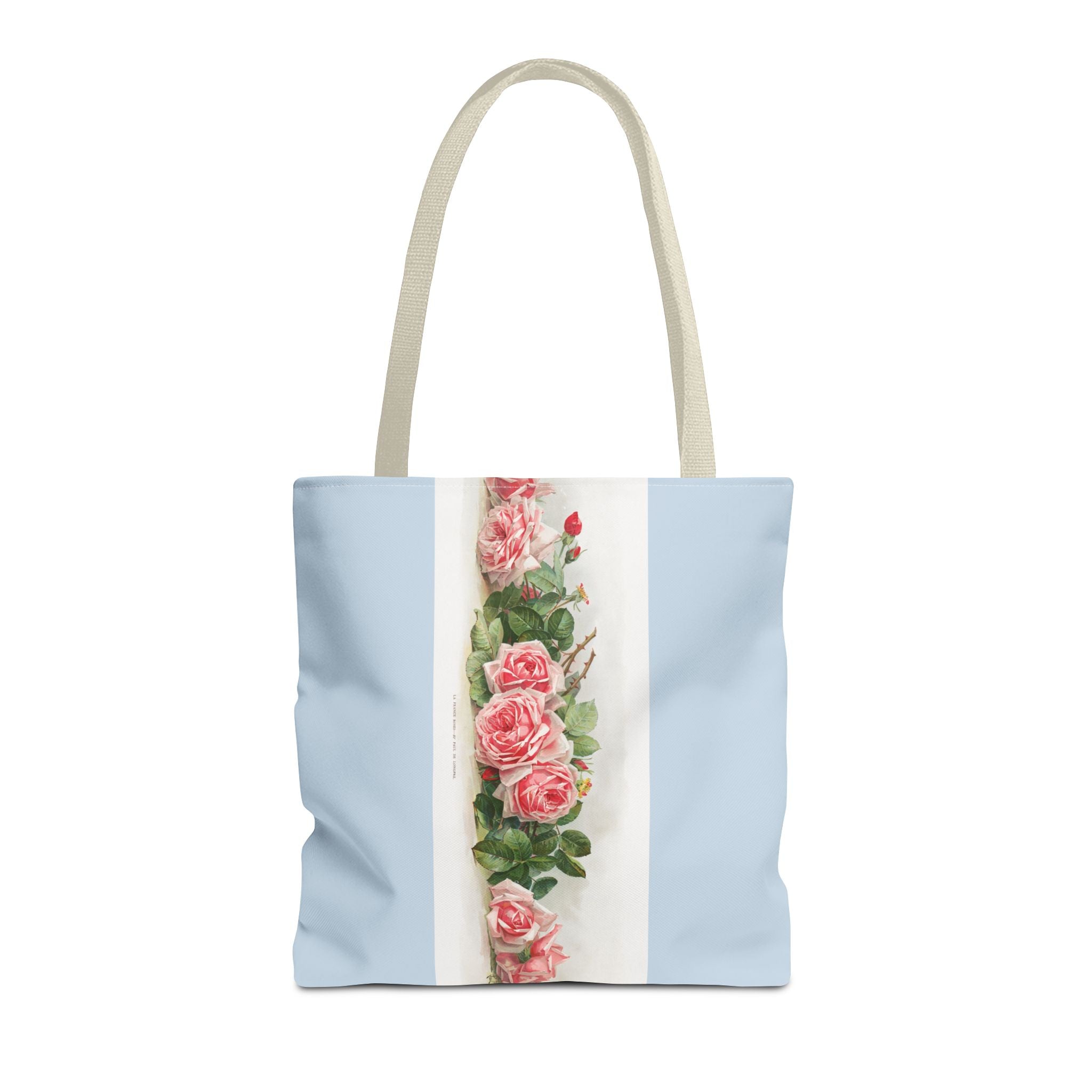 Vintage Rose Floral Tote Bag | Botanical Shopping Bag | Cottagecore Book Tote | Aesthetic Reusable Market Bag | Gift for Her