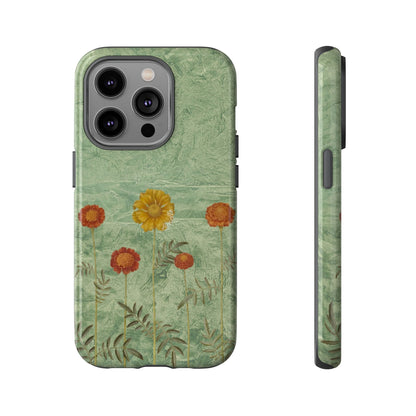 Sage Green Floral | Tough Phone Case
