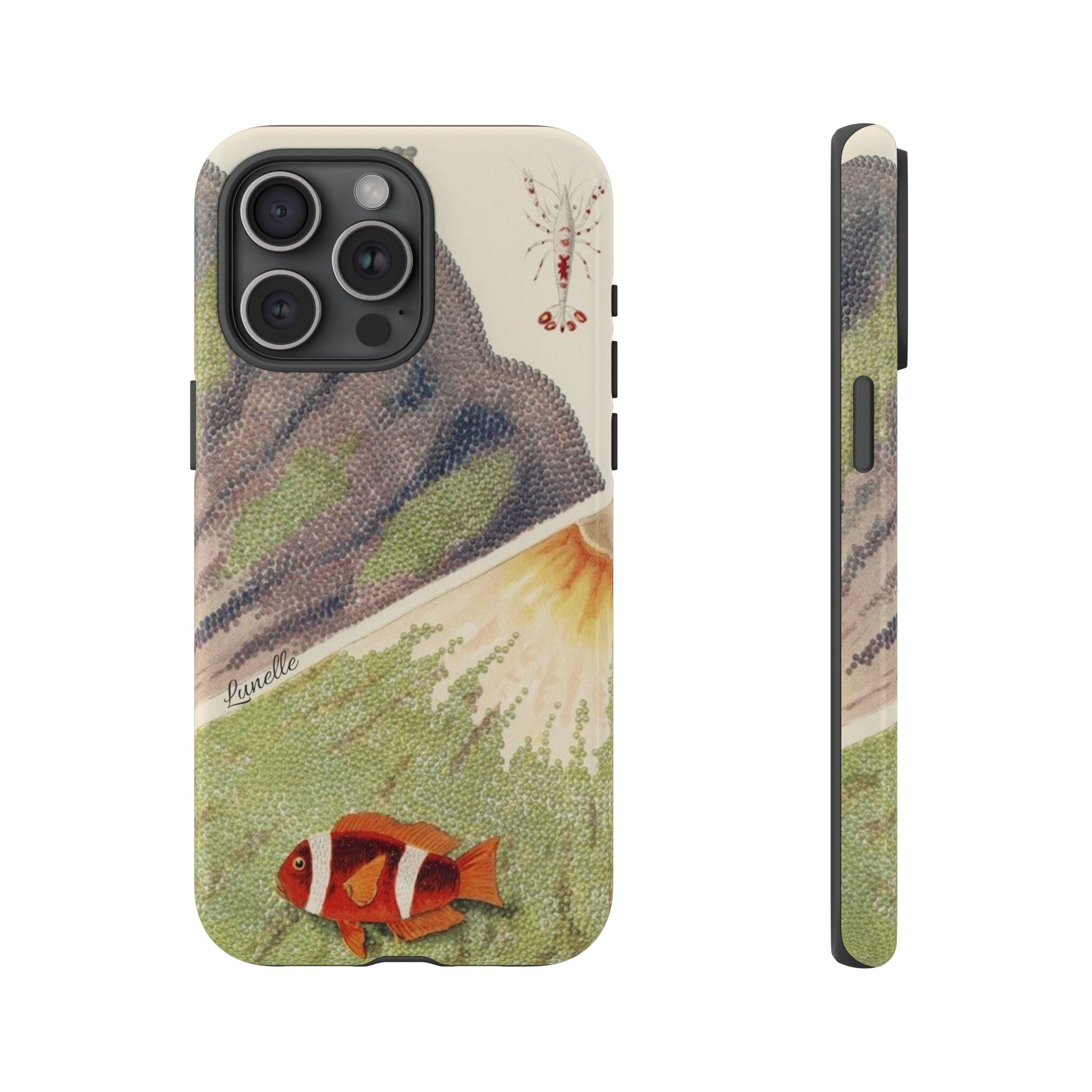 Vintage Clownfish Ocean Tough Phone Case