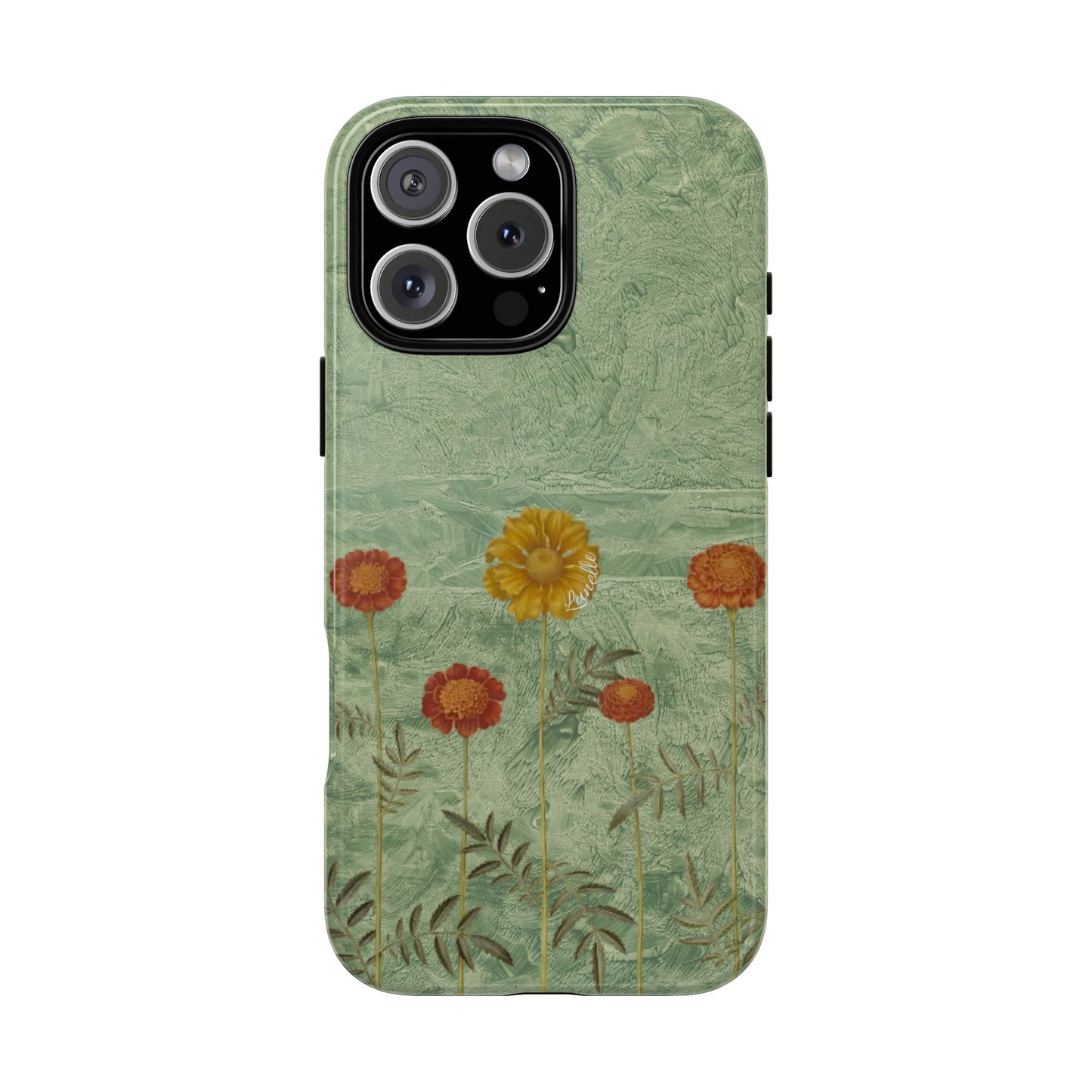 Sage Green Floral | Tough Phone Case