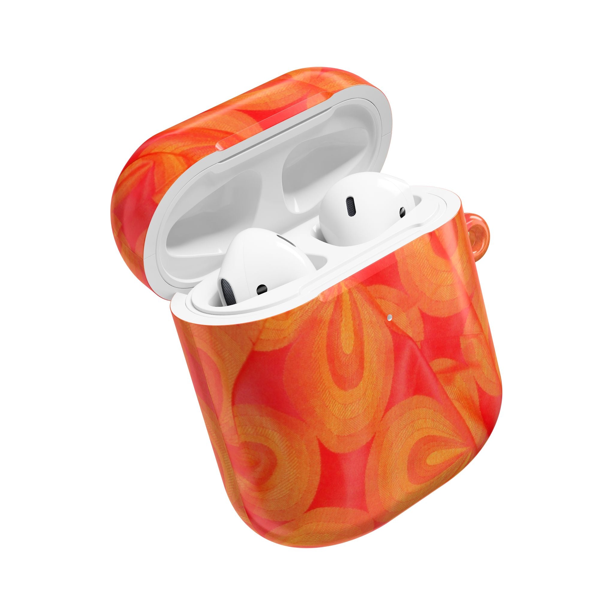 Retro Orange Swirl | AirPods Case
