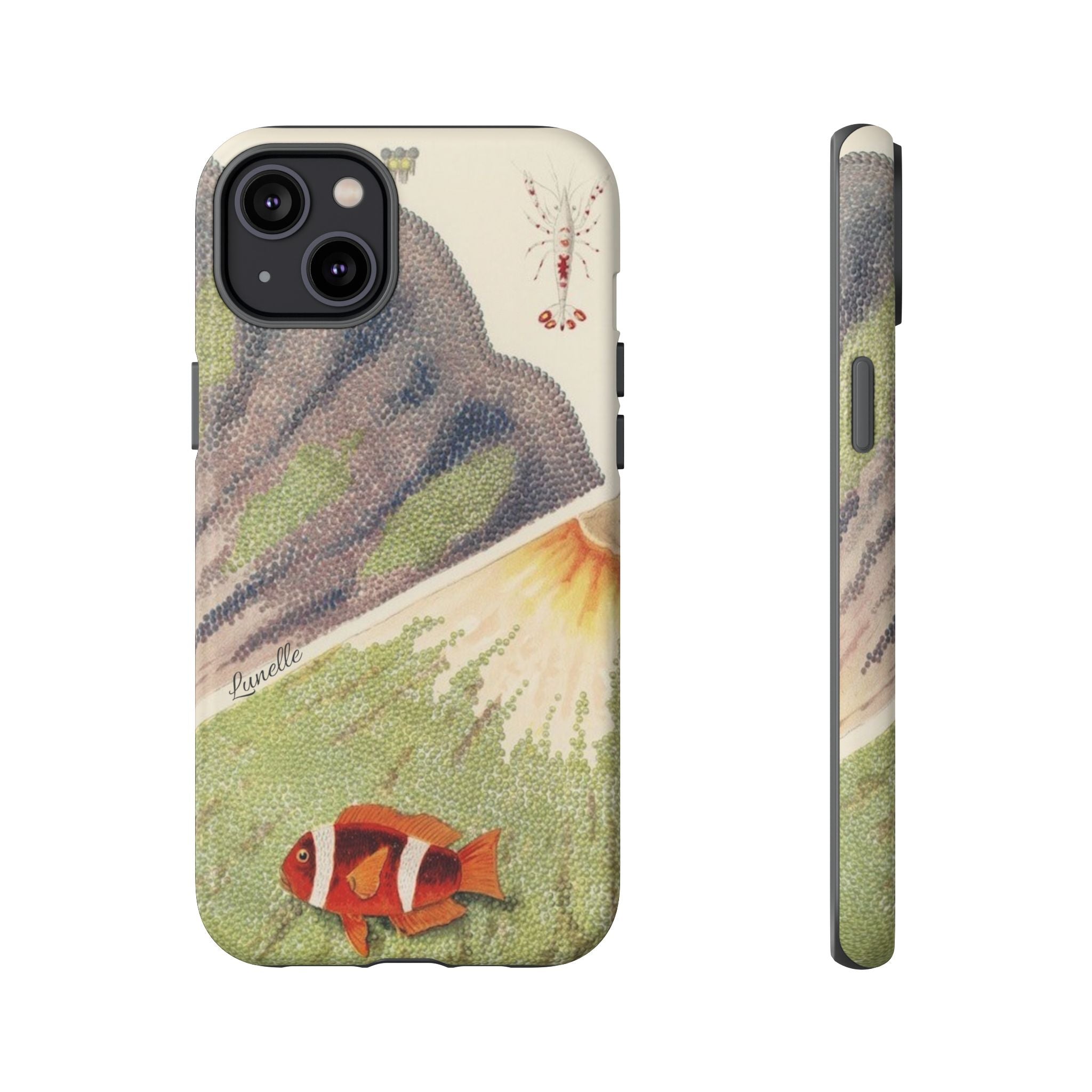 Vintage Clownfish Ocean Tough Phone Case