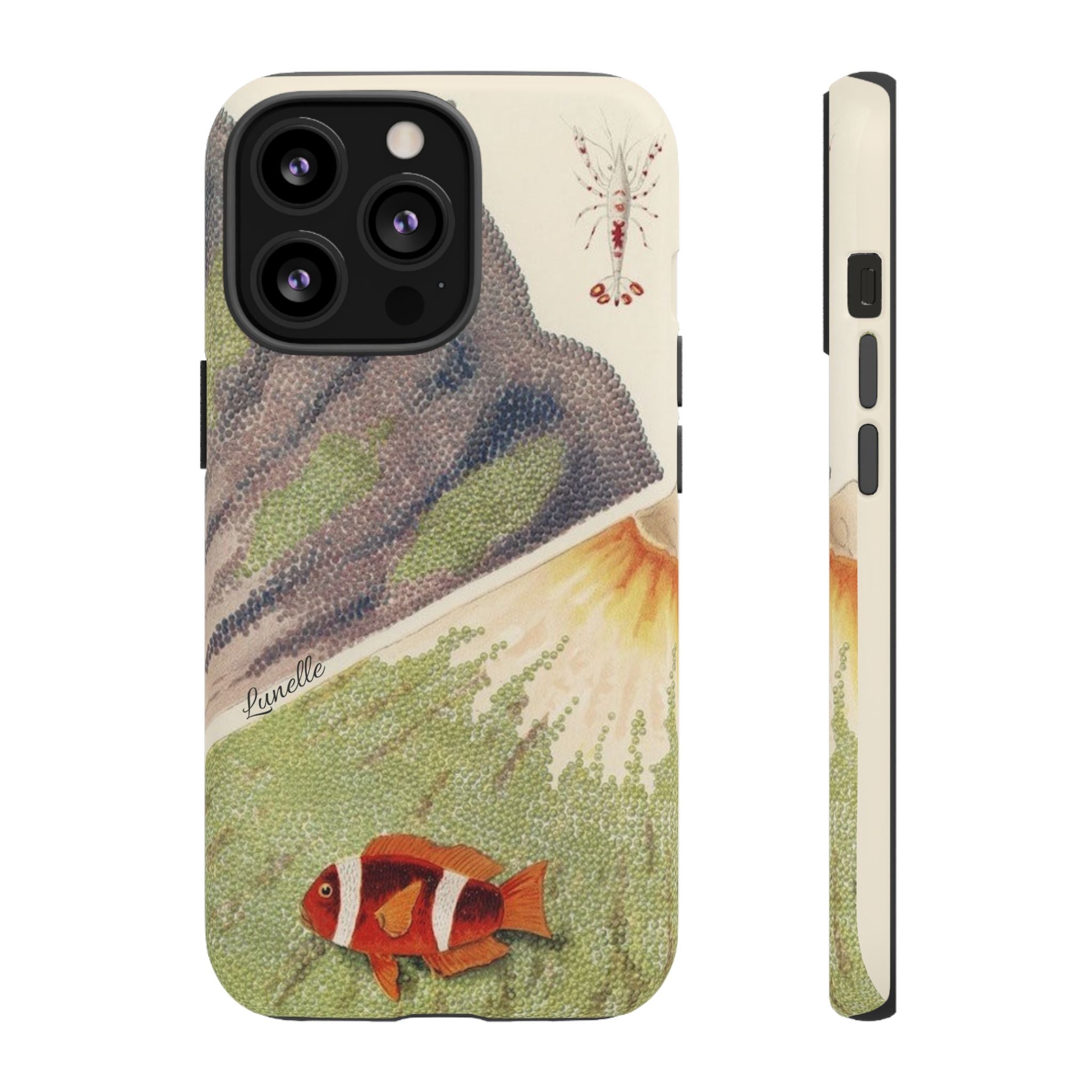 Vintage Clownfish Ocean Tough Phone Case