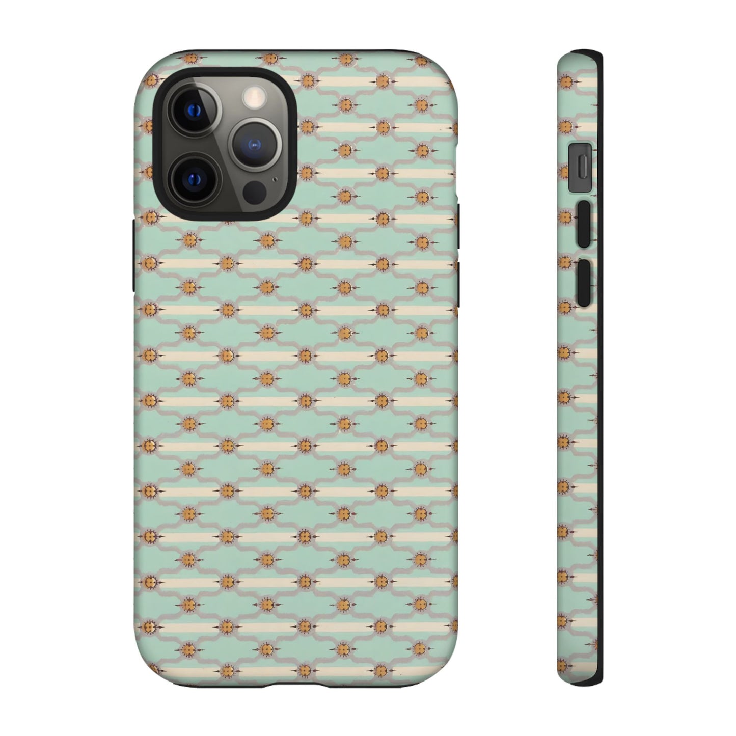Vintage Daisy Pattern | Tough Phone Case