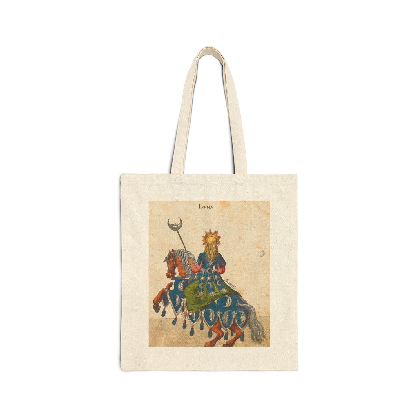 The Dance of Sol & Luna | Canvas Tote Bag