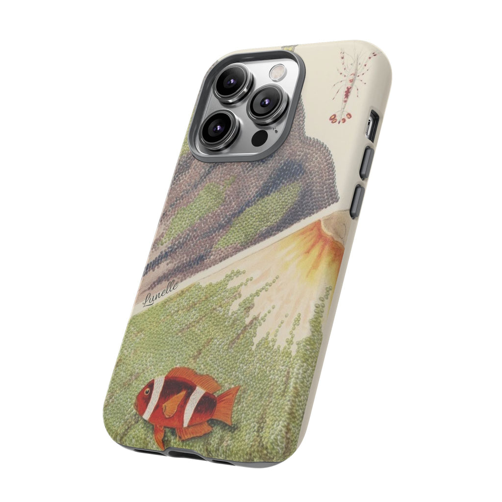 Vintage Clownfish Ocean Tough Phone Case