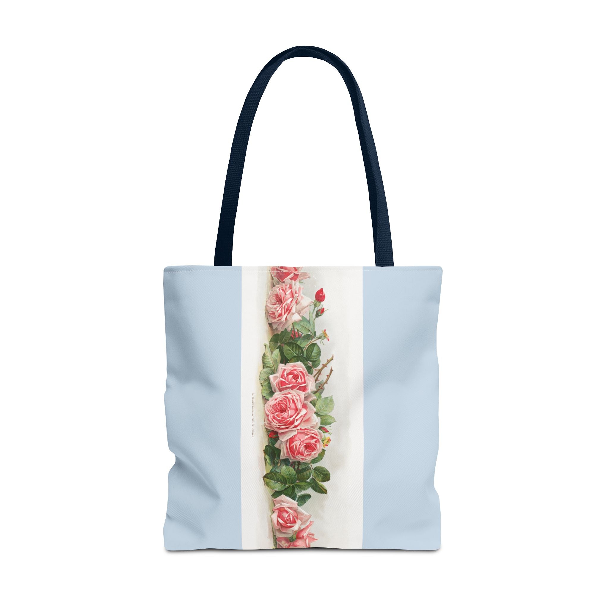 Vintage Rose Floral Tote Bag | Botanical Shopping Bag | Cottagecore Book Tote | Aesthetic Reusable Market Bag | Gift for Her