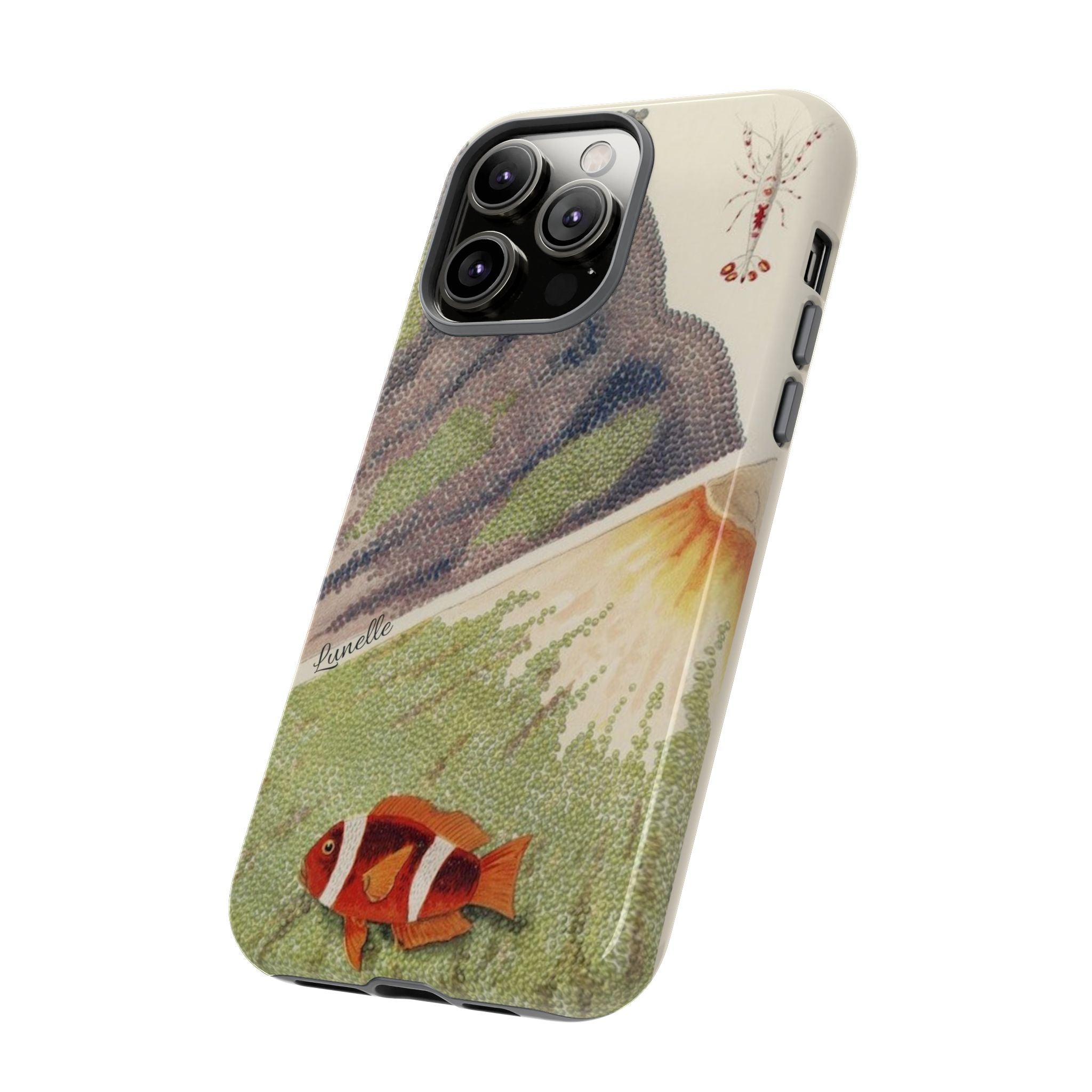 Vintage Clownfish Ocean Tough Phone Case