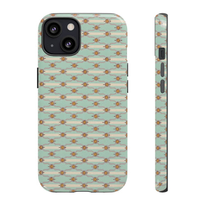 Vintage Daisy Pattern | Tough Phone Case