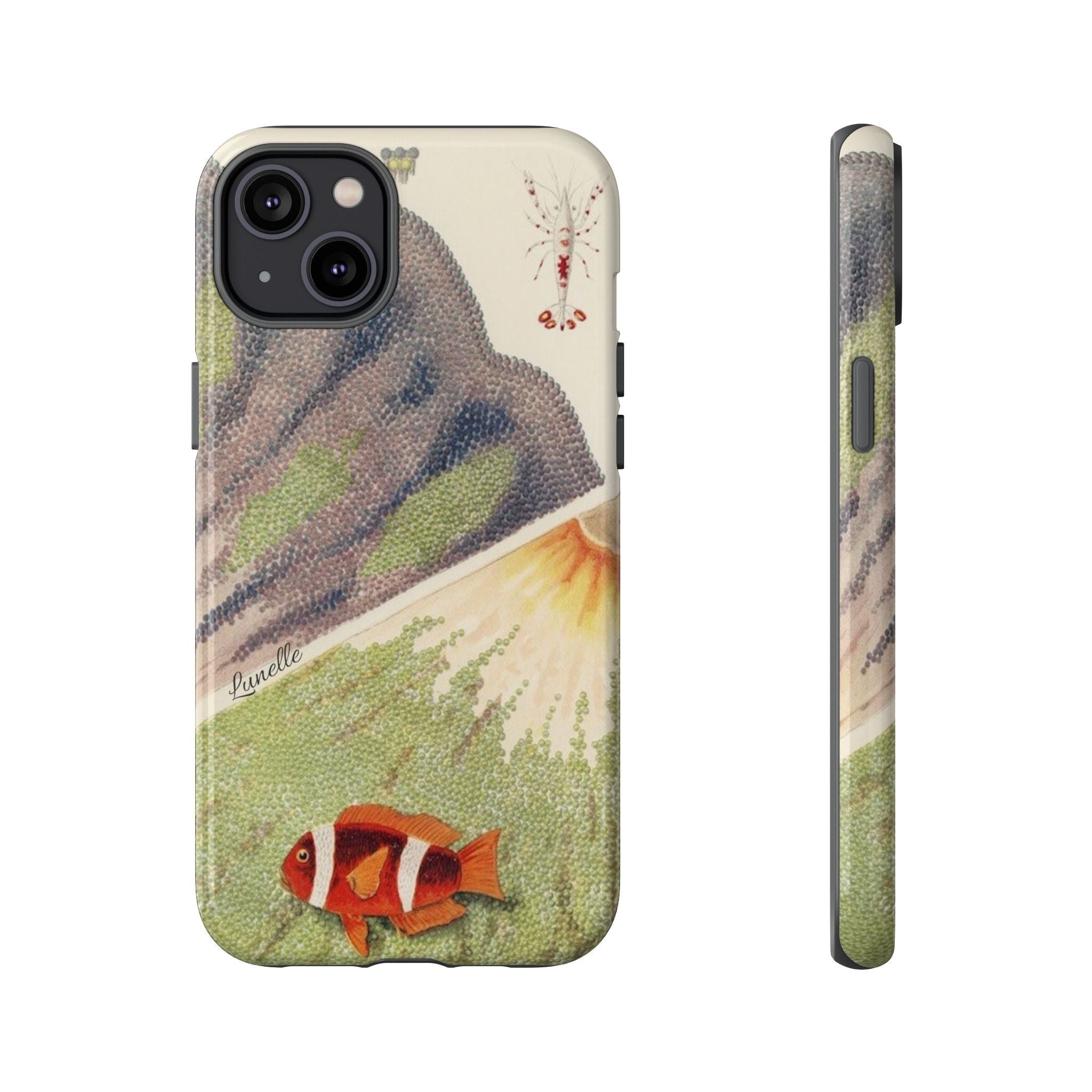Vintage Clownfish Ocean Tough Phone Case