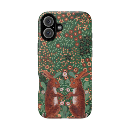 Woodland Hares | Tough Phone Case