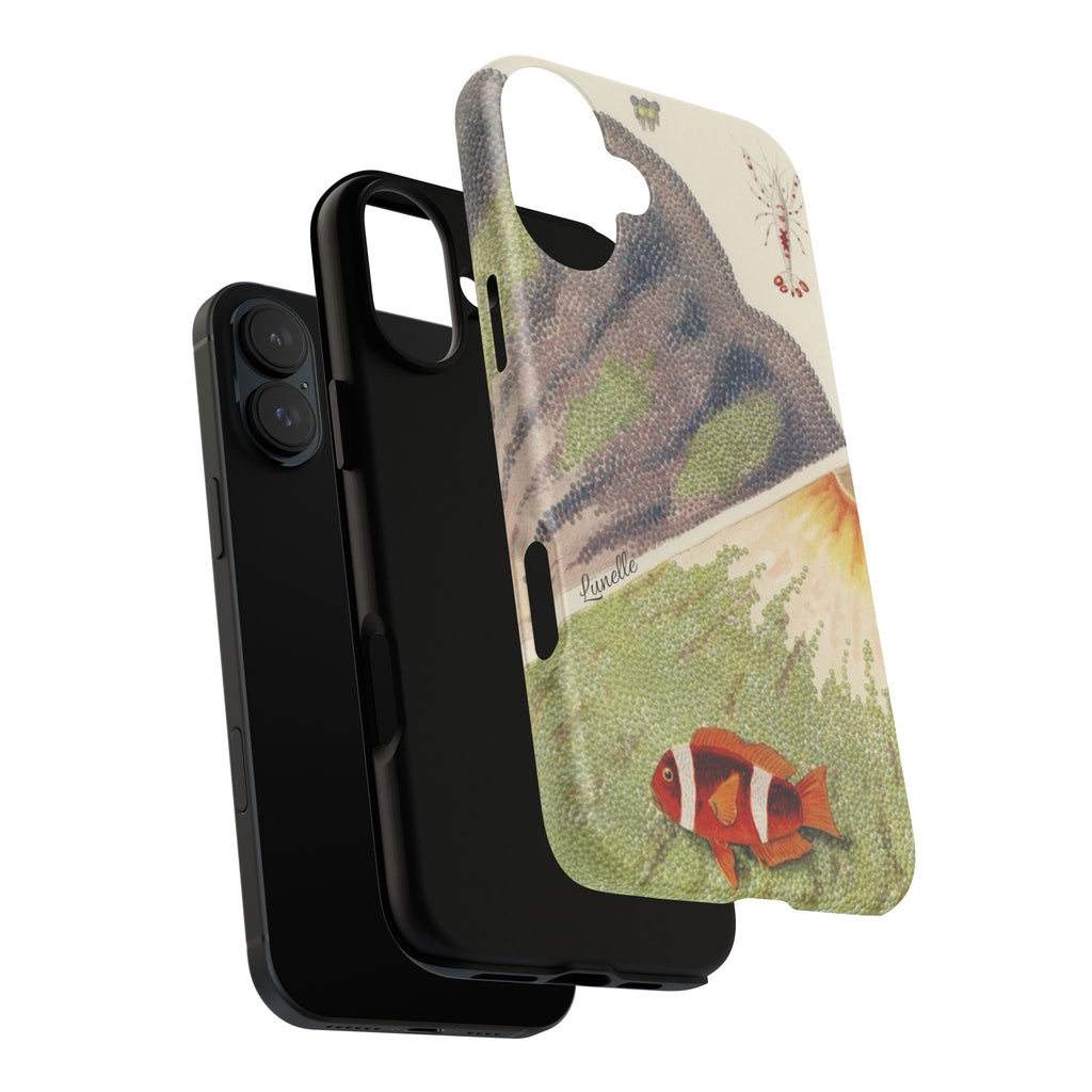 Vintage Clownfish Ocean Tough Phone Case