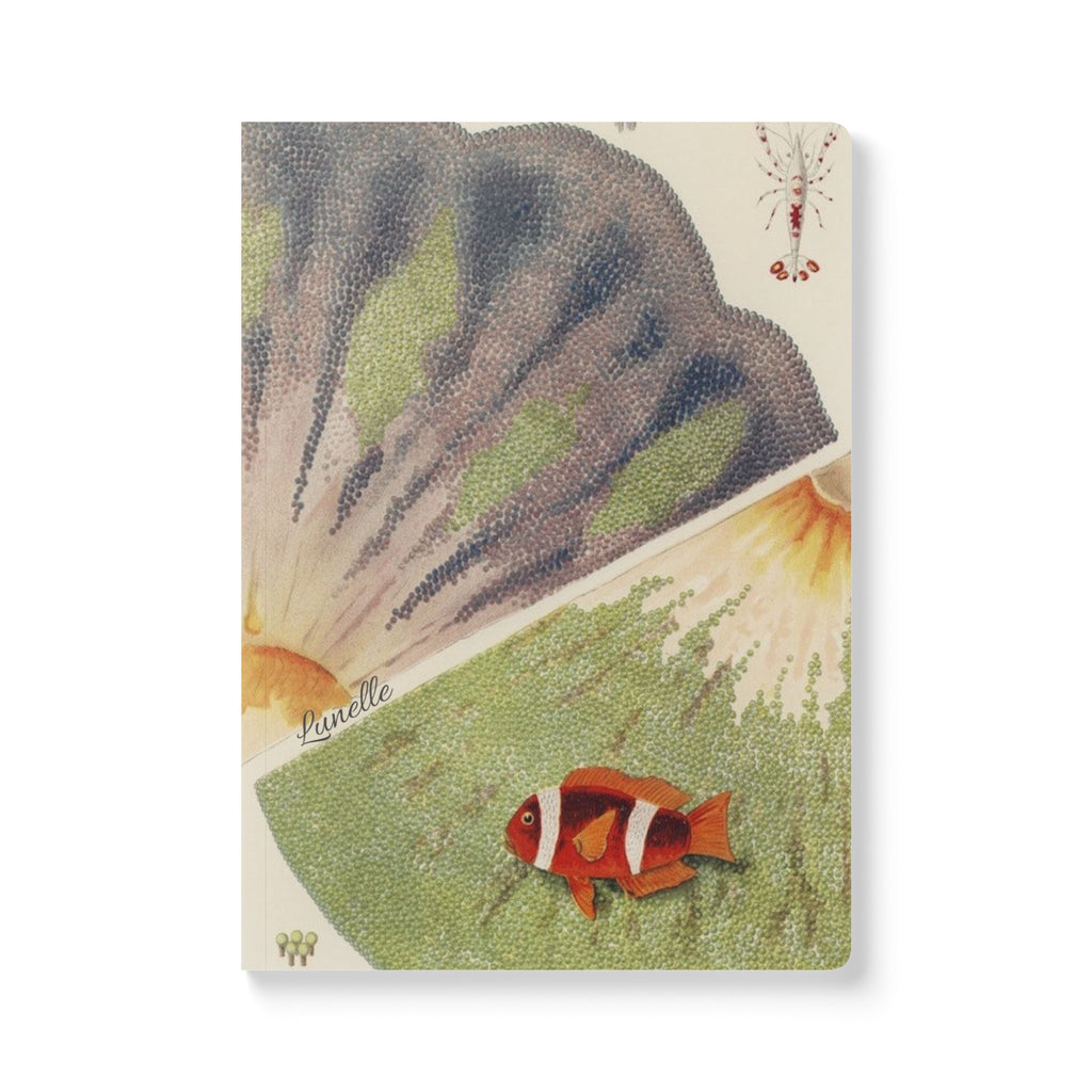 Ocean Shells Softcover Journal