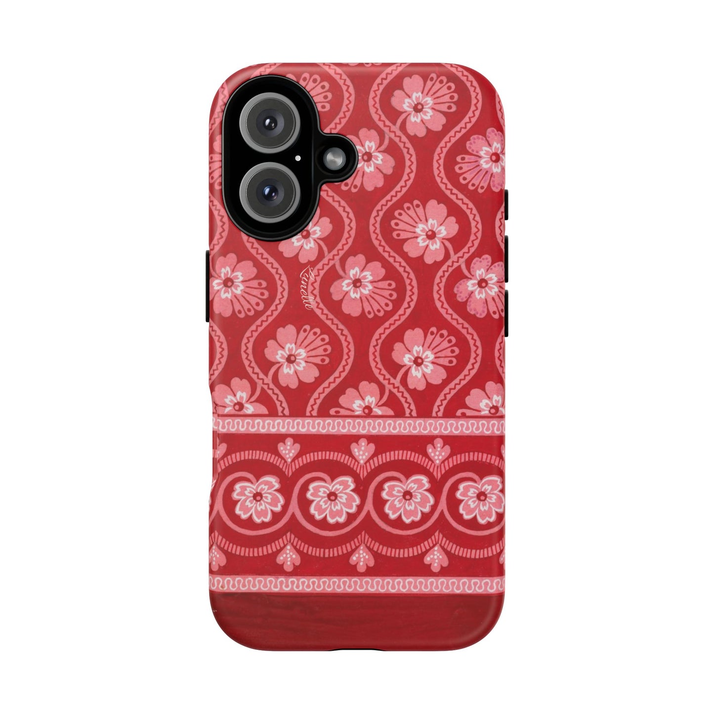 Crimson Floral | Tough Phone Case