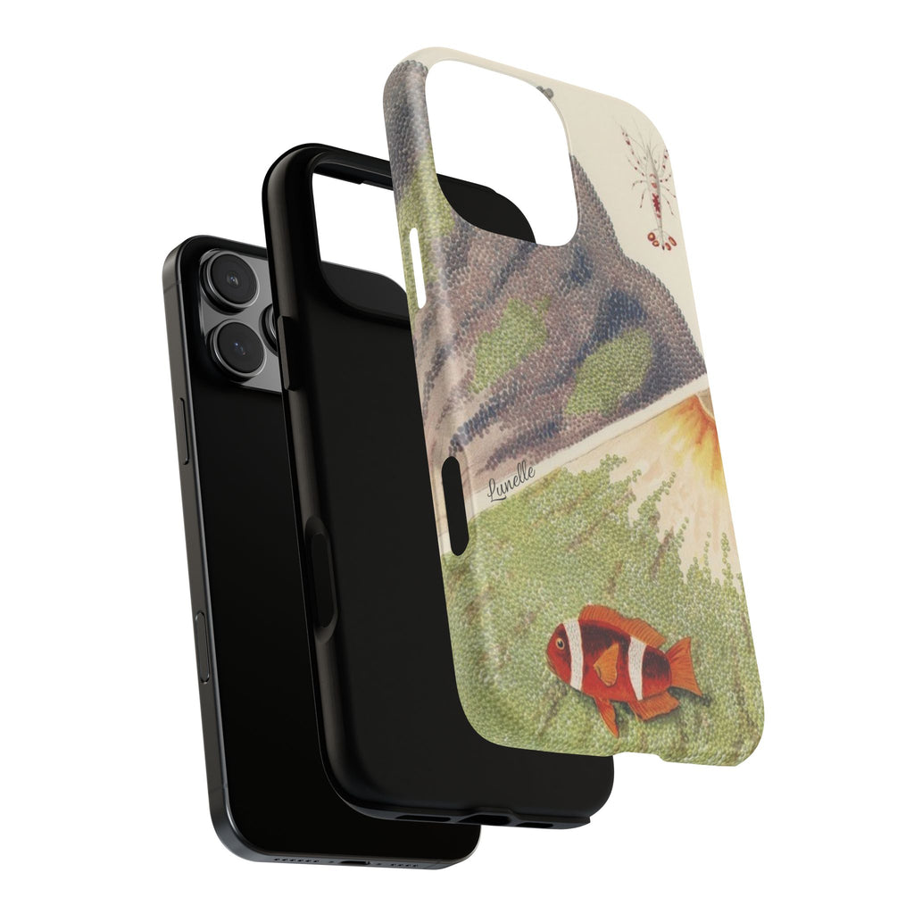 Vintage Clownfish Ocean Tough Phone Case