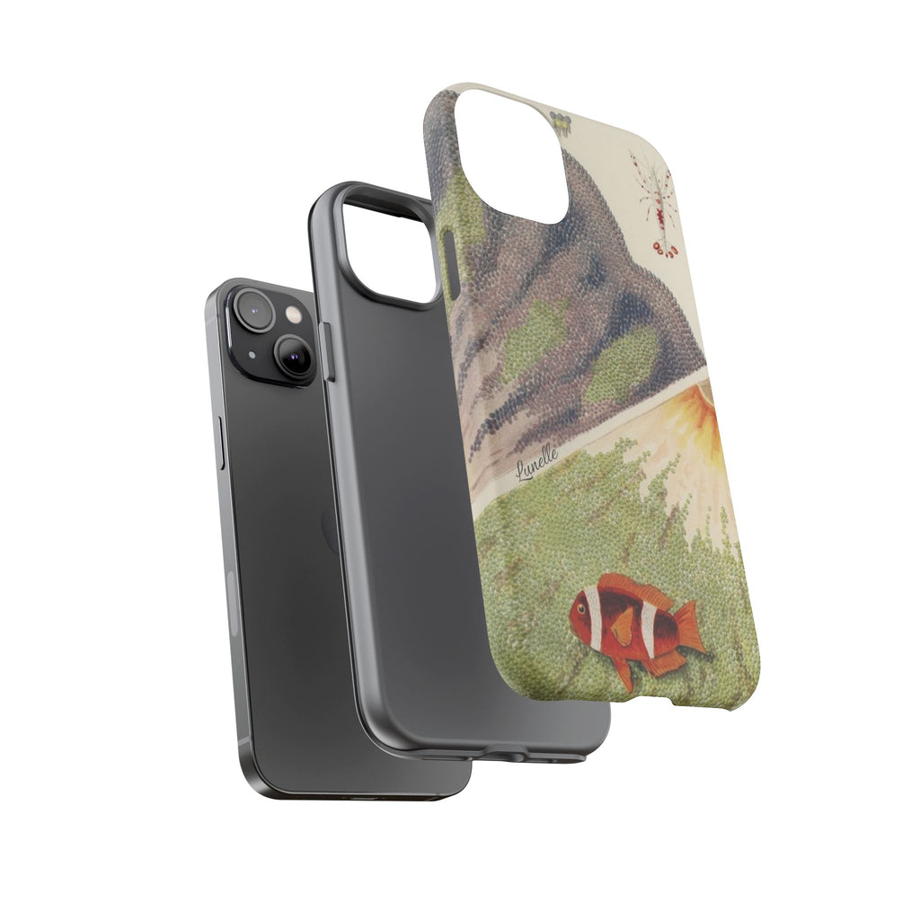 Vintage Clownfish Ocean Tough Phone Case