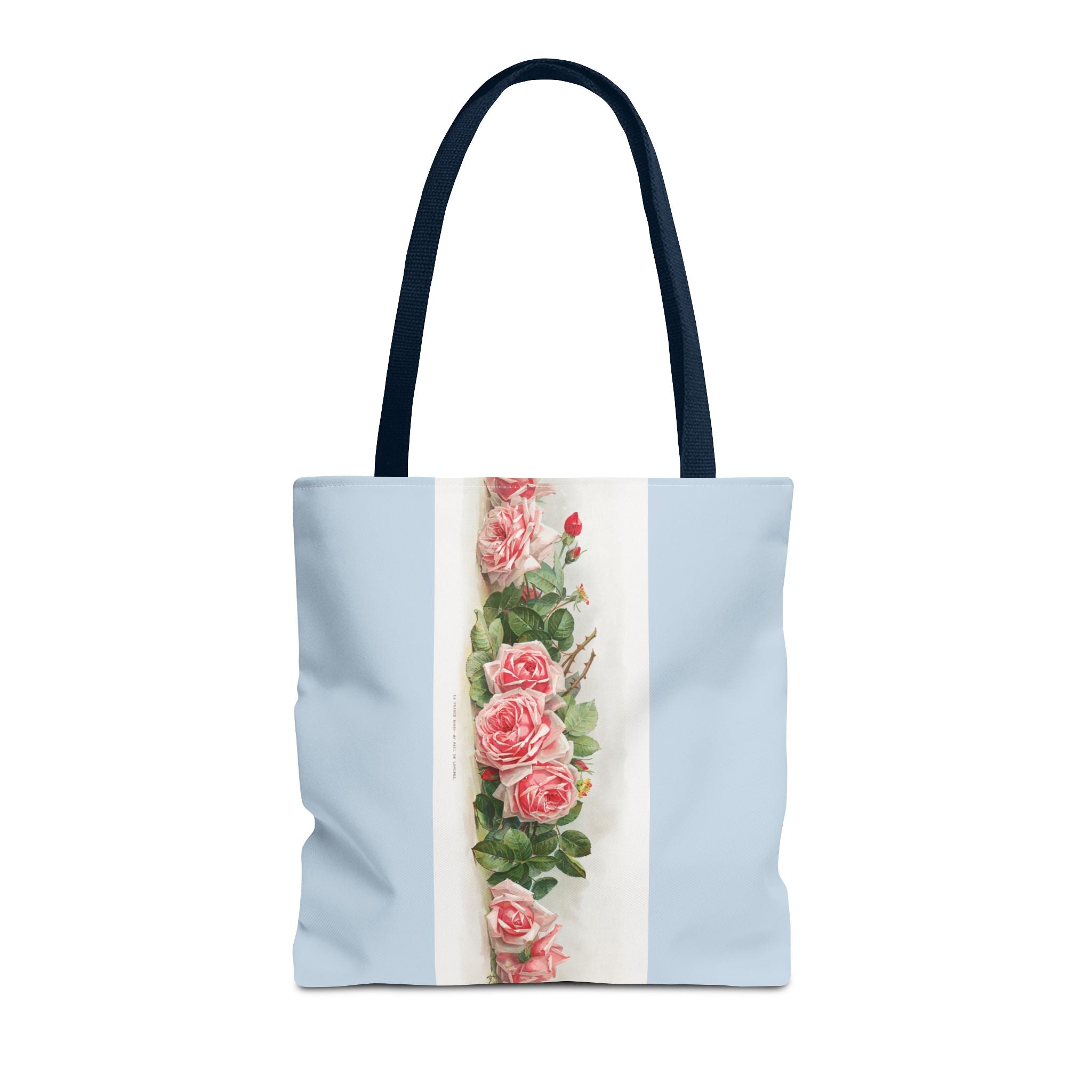 Vintage Rose Floral Tote Bag | Botanical Shopping Bag | Cottagecore Book Tote | Aesthetic Reusable Market Bag | Gift for Her
