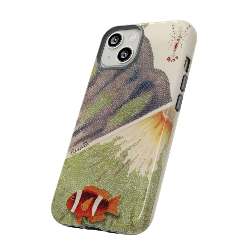 Vintage Clownfish Ocean Tough Phone Case