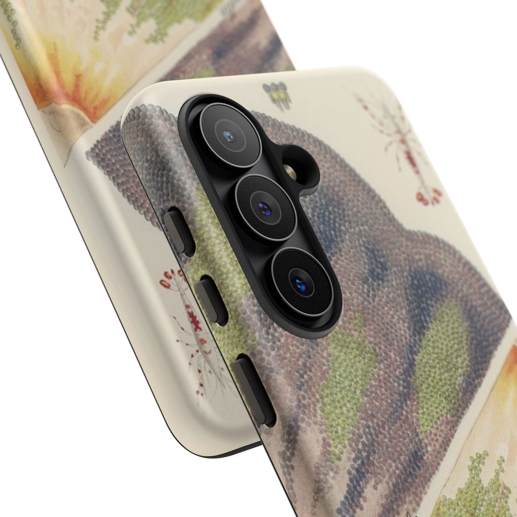 Vintage Clownfish Ocean Tough Phone Case