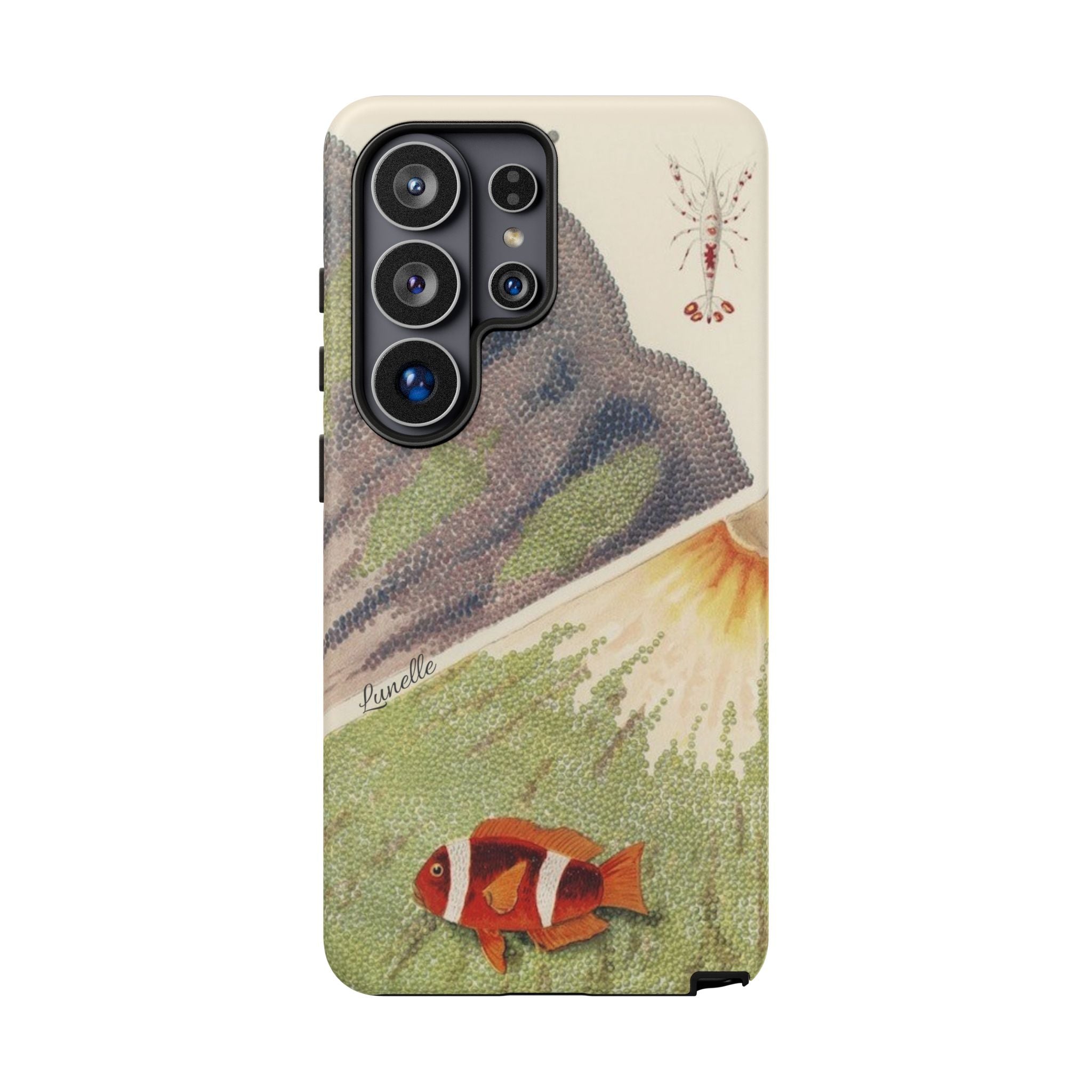 Vintage Clownfish Ocean Tough Phone Case