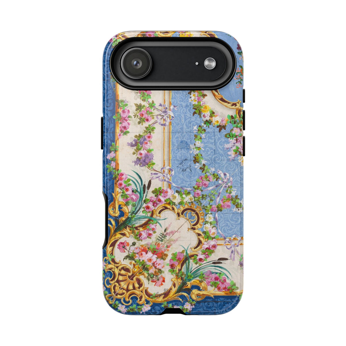 Vintage Floral Rococo | Tough Phone Case