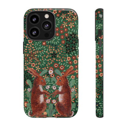 Woodland Hares | Tough Phone Case