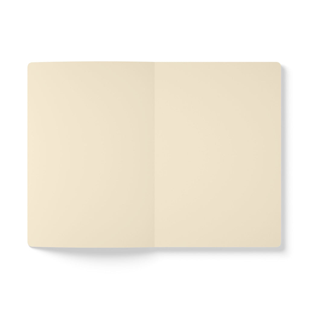 Softcover Journal — Retro Playful Puppies "To Happy Thoughts / Follow My Leader"