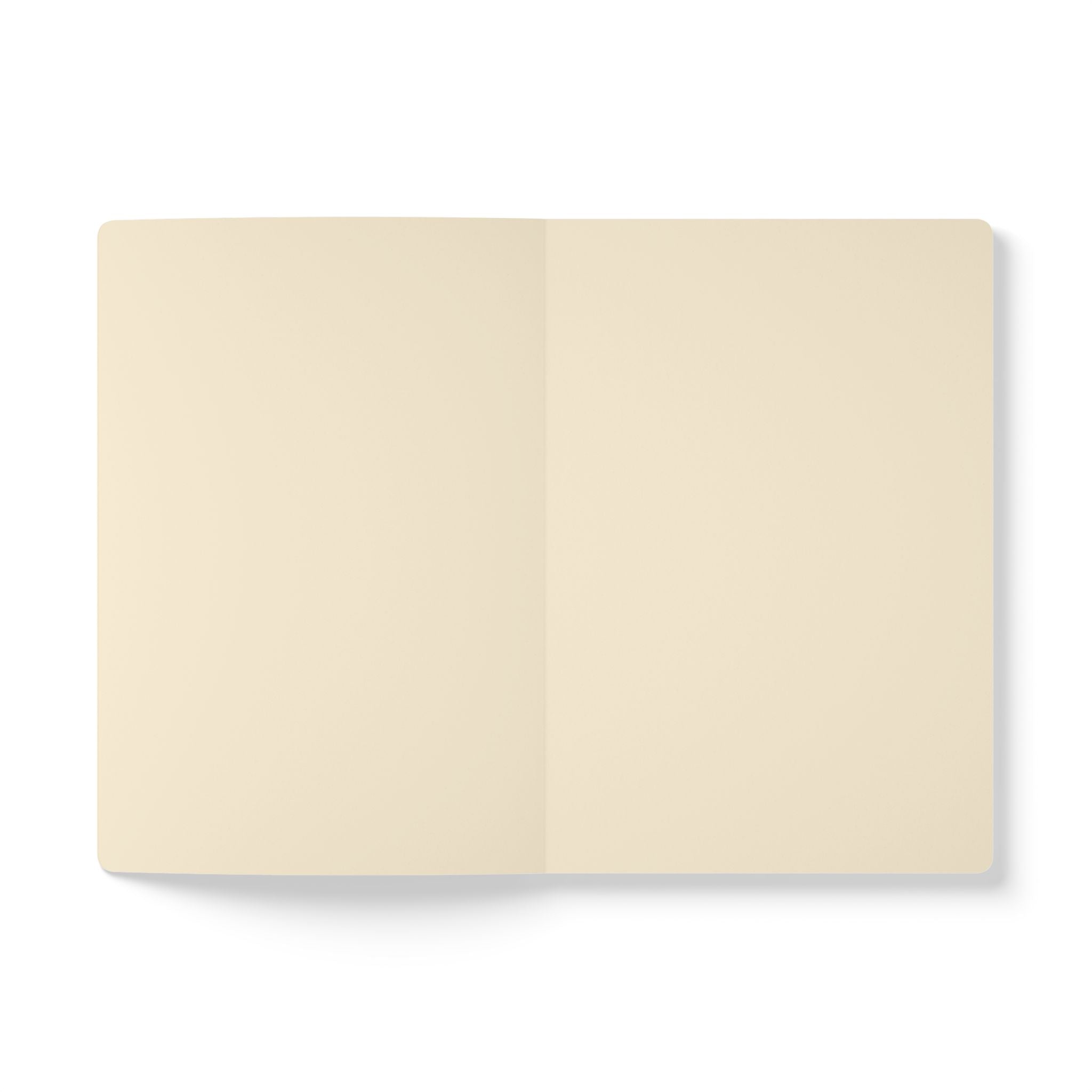 Softcover Journal — Retro Playful Puppies "To Happy Thoughts / Follow My Leader"