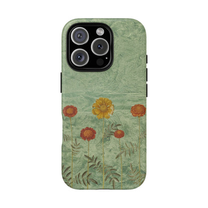 Sage Green Floral | Tough Phone Case