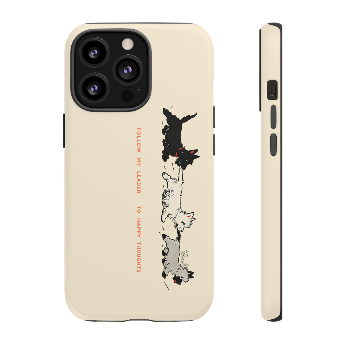 Follow My Leader | Vintage Dog Phone Case