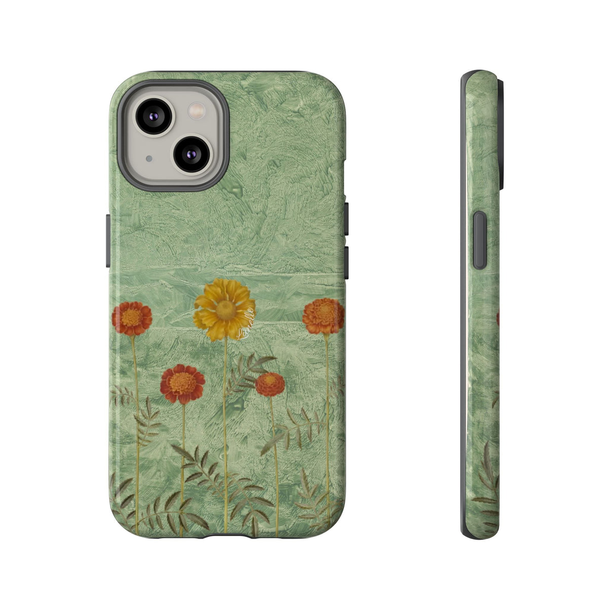 Sage Green Floral | Tough Phone Case