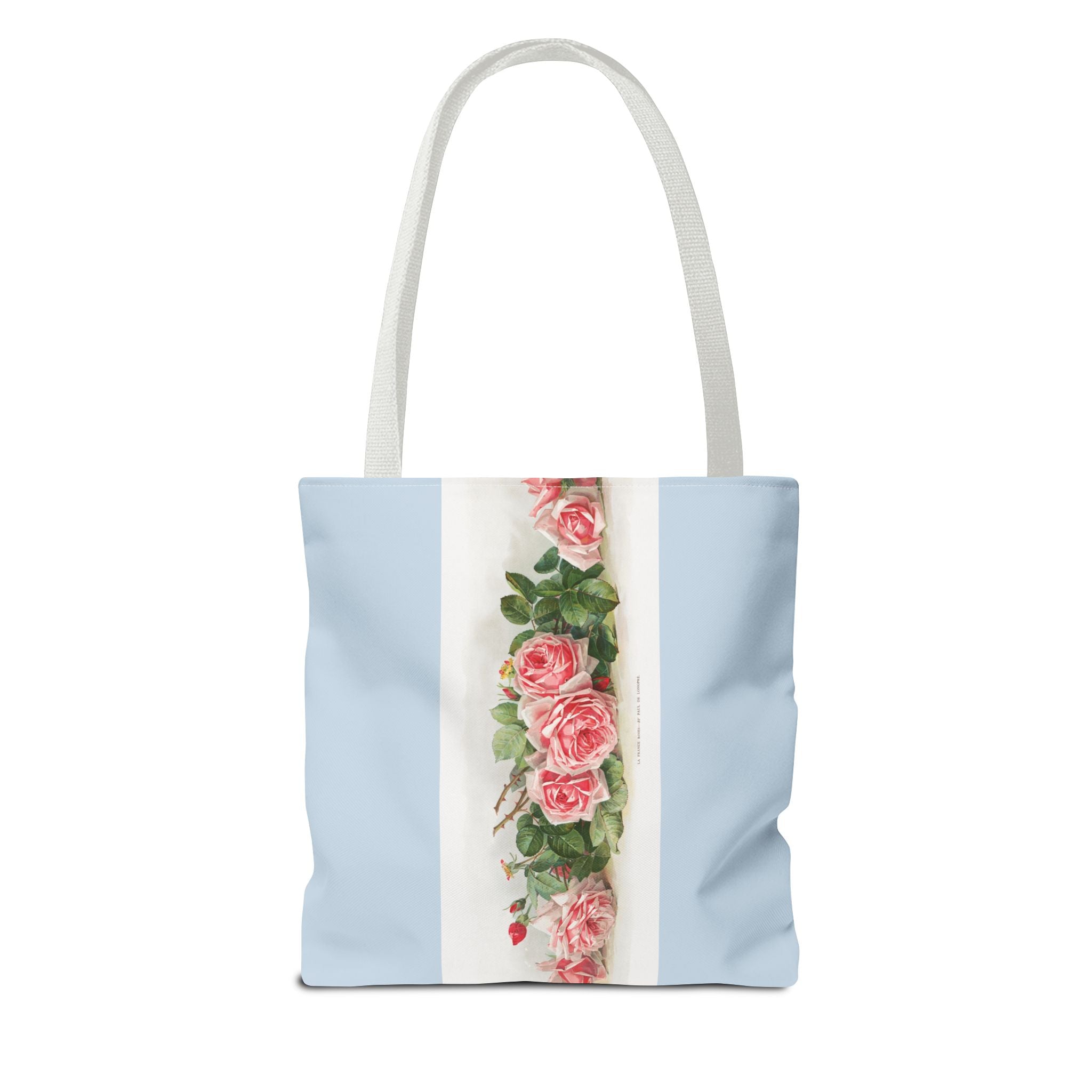 Vintage Rose Floral Tote Bag | Botanical Shopping Bag | Cottagecore Book Tote | Aesthetic Reusable Market Bag | Gift for Her