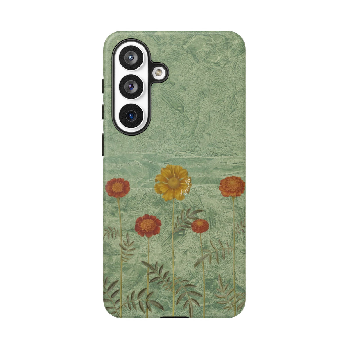 Sage Green Floral | Tough Phone Case