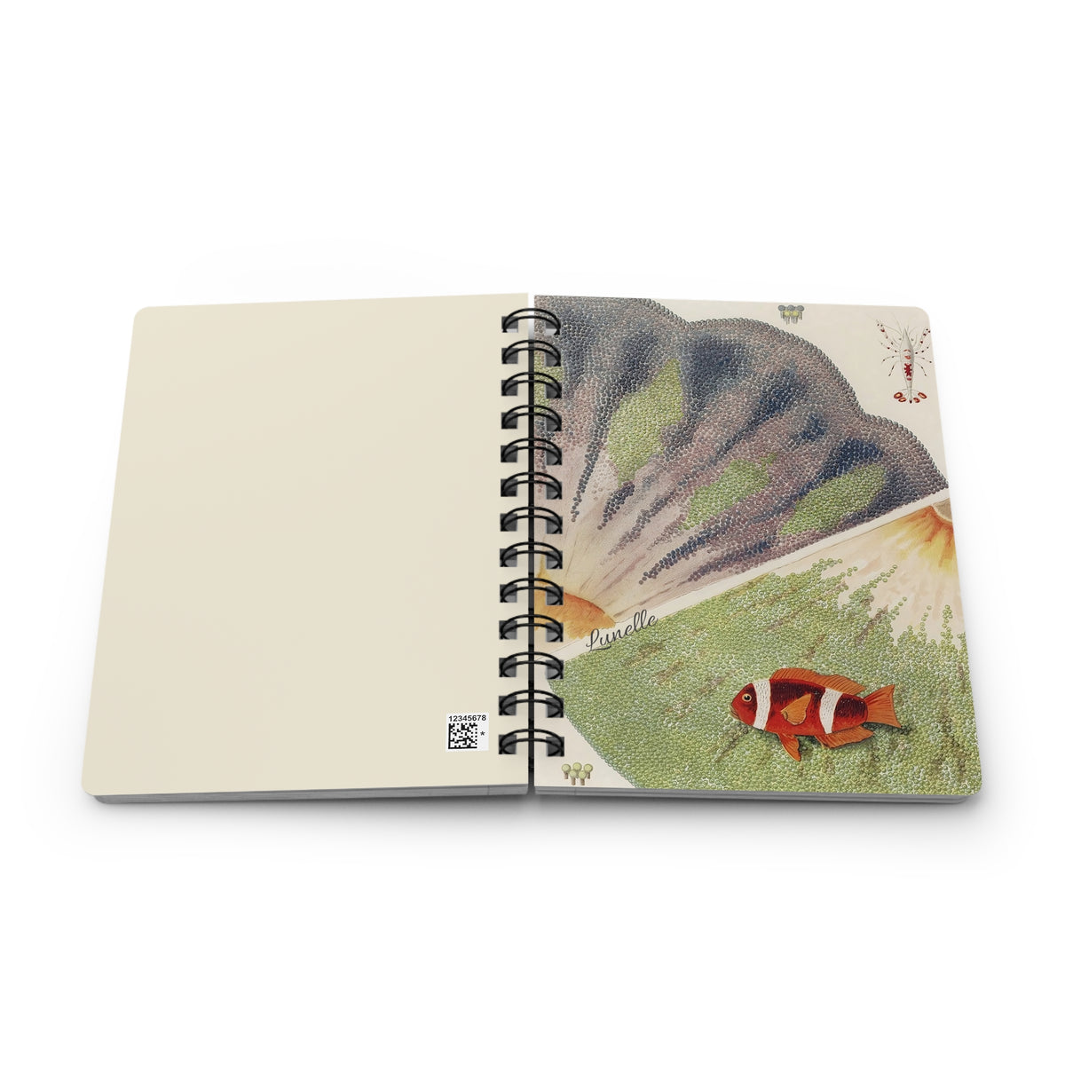 Treasures of the Tide | Spiral Notebook