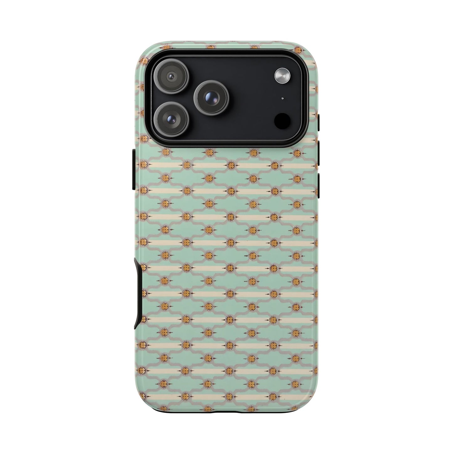 Vintage Daisy Pattern | Tough Phone Case
