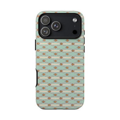Vintage Daisy Pattern | Tough Phone Case