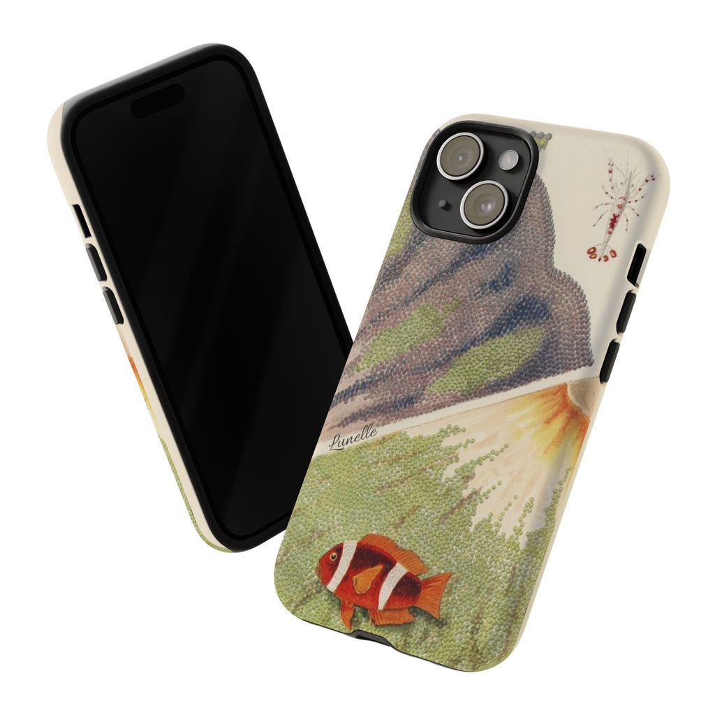 Vintage Clownfish Ocean Tough Phone Case