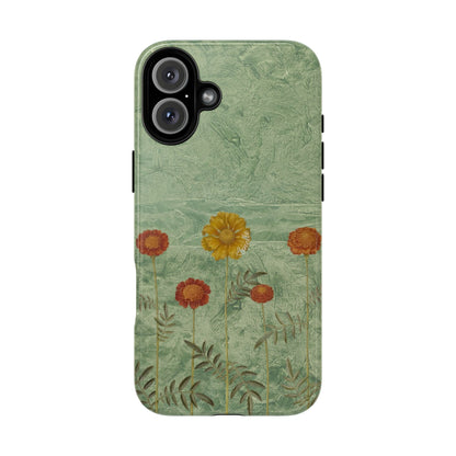 Sage Green Floral | Tough Phone Case