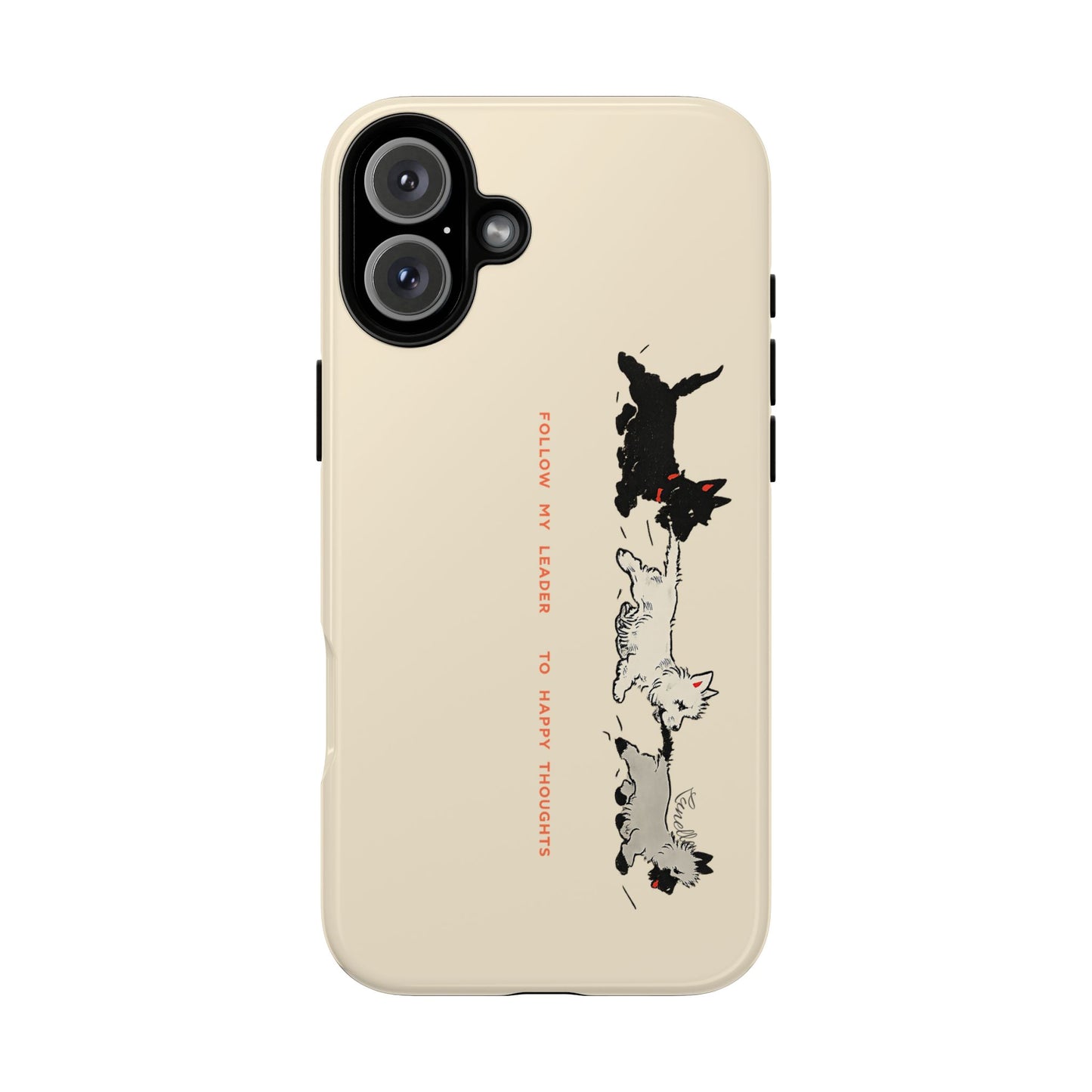 Follow My Leader | Vintage Dog Phone Case